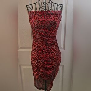 Michelle Cheetah Print Mini Dress